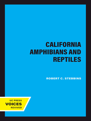 cover image of California Amphibians and Reptiles